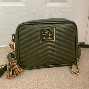 Itzy Ritzy Chelsea Olive Double Take Crossbody